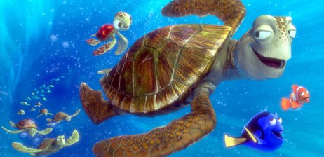 Pixar's crowning achievement in Finding Nemo is how well they captured the light and movement of the water onscreen. Unless otherwise noted, all images © Disney Enterprises Inc./Pixar Animation Studios. All rights reserved.