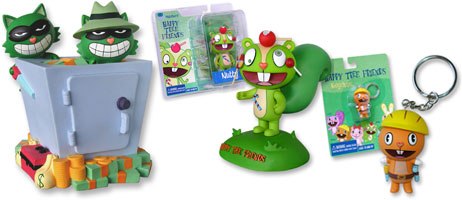 The wide array of Happy Tree Friends products have generated millions of dollars of revenue for Mondo Media.