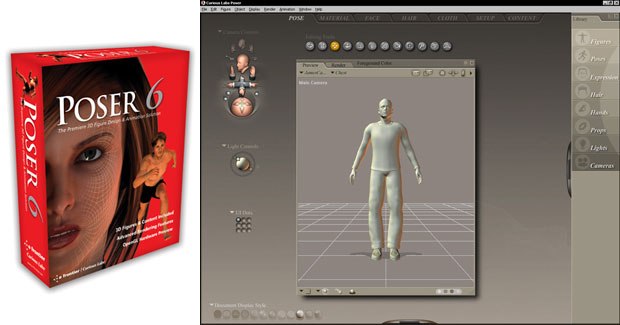 The corporate entity may have changed, but Poser 6 is still a unique piece of software known for its ease of use and high quality output. All screen captures by Fred Galpern.