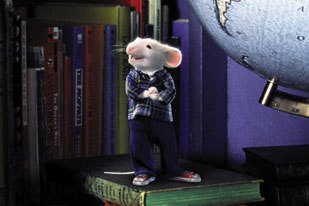 Sony Pictures always had the goal of producing an all-CG animated feature. Projects like Stuart Little provided the company with valuable lessons on setting up a pipeline. © Columbia Pictures.
