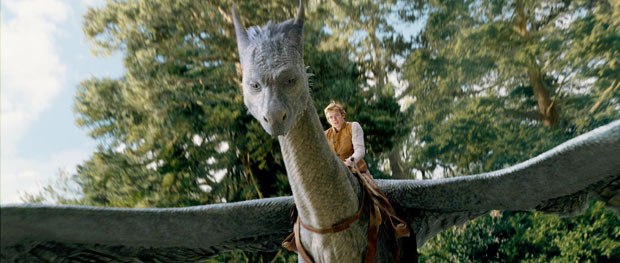 First-time director and former ILM vet Stefen Fangmeier made the design of Saphira a priority. The result is a dragon that doesn't look like any other in movie history. Photo credit: ILM. All images & © 2006 Twentieth Century Fox.