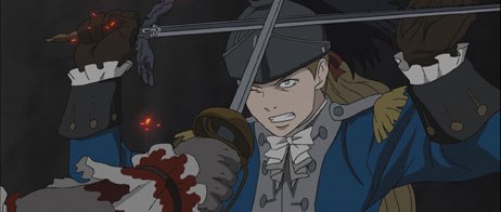 The animation of Le Chevalier D'Eon is wonderfully done and breathtakingly detailed. Character designs are top notch and full of individuality, personality and life.