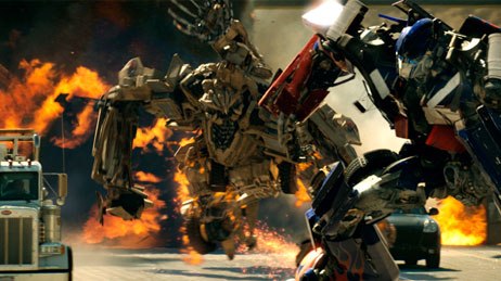 Transformers issued a smackdown at the summer box office while blowin' stuff up real good. © Paramount Pictures.