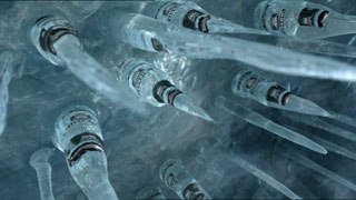 [Figure 1] Smirnoff Ice Icicle commercial. Image courtesy of Animal Logic