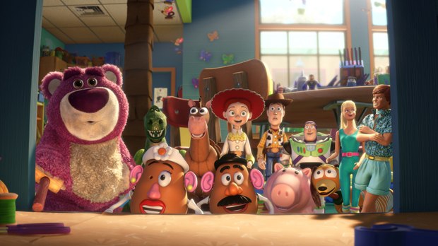 Pixar past and present merges in Toy Story 3. All stills © Disney/Pixar.