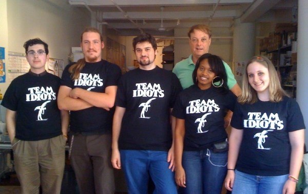 Bill Plympton's Team Idiots volunteer marketing force.