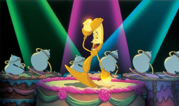 Disney "Beauty & the Beast 3D" Lumiere. ©2011 Disney. All Rights Reserved.