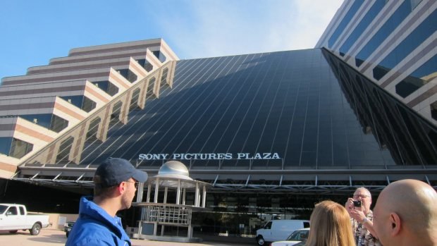 Our most jam-packed tour day began at Sony Pictures.