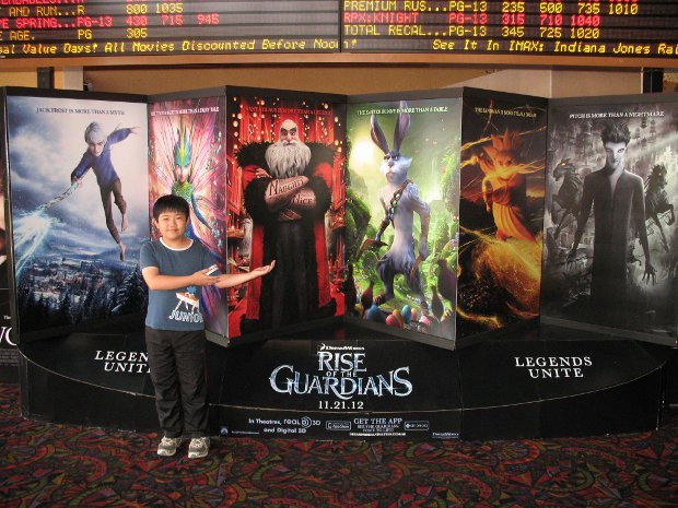 Perry Chen at Rise of the Guardians Press Screening (photo by Zhu Shen)