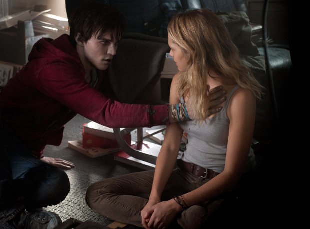 R (Nicholas Hoult) and Julie (Teresa Palmer) discover each other in Summit Entertainment's Warm Bodies. All images © 2012 Summit Entertainment, LLC. All rights reserved.