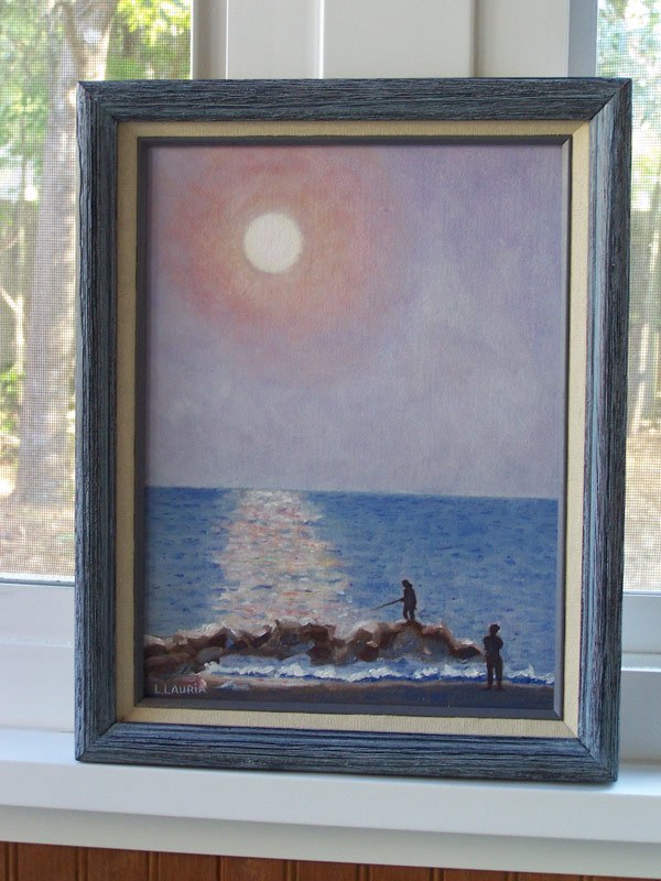 This is Fisher and Friend at Sunrise, another oil