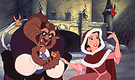 frame from Disney's Beauty and the Beast