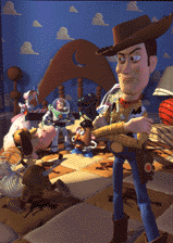 Toy Story, the first fully computer-animated feature film. � Disney Enterprises, Inc.