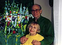 Gene and Zdenka photographed during a visit to San Francisco, March 1998. Photo courtesy of Wendy Jackson.