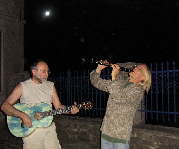 Rastko Ciric and Nik Phelps at the Moon Concert