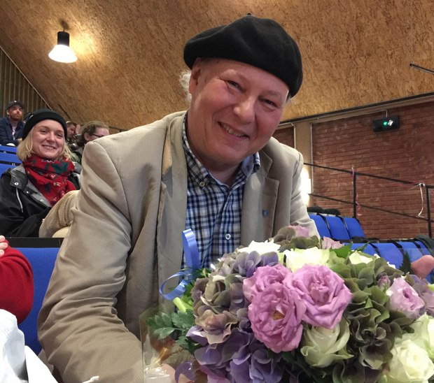 Gunnar Strøm honored on opening night