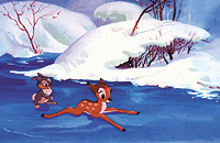 Hubley served as art director on Bambi before leaving Disney. © Walt Disney Pictures.