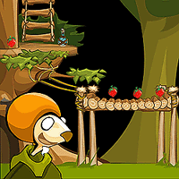 An image from Saï, a platform game designed by Keblow. The game is comprised of six episodes, four of which are already produced. © Keblow.com.