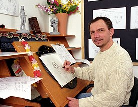 Andreas Deja's working relationship with Lilo & Stitch's co-writers and co-directors Chris Sanders and Dean DeBlois was unusually close since there was no story department to go through. All images © Disney Enterprises, Inc. All rights re