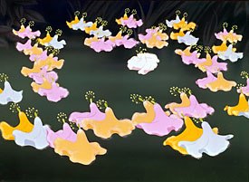 Fantasia shows early hints of the experimental films Engel would do later on in his career. © Walt Disney Pictures.