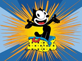When will Felix explode into the mainstream again? © Felix the Cat Prods.
