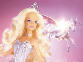 All six of the Barbie direct-to-home entertainment movies to date have hit No. 1, including its most recent release, Barbie and Magic of Pegasus. Courtesy of Mattel Inc.