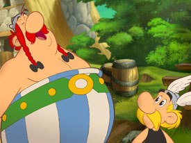 This is the eighth animated feature outing for the two Gallic warriors. After a gap of almost 10 years, the prospects for this feature are bright in Europe, because the popularity of the Astérix books has grown.