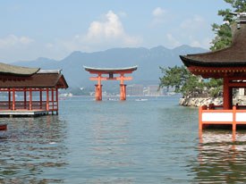 Friendships flourished outside the screening room during the traditional festival picnic where attendees traveled by ferry to the island of Miyajima to see the Itsukushima shrine with the trademark floating O-torii gate.