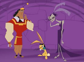 Only one hour of ABCs programming on Saturday mornings is devoted to animation. The Emperors New School is based on the feature, The Emperors New Groove. © ABC Inc.