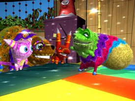 FOX handed its programming to 4Kids several years ago. This season 4Kids supplies a lineup of new and returning series including Viva Piñata, based on a game being released later this year. © 4Kids Ent.