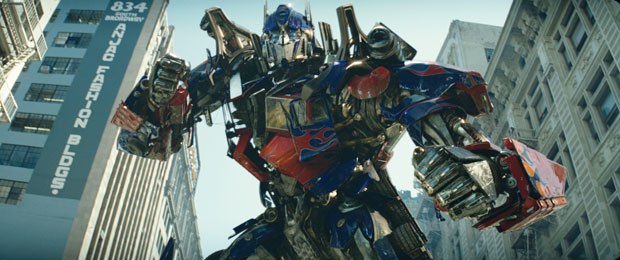 The 30-foot-tall Autobots and Decepticons had to look real, which was difficult considering how complex and chained together they are. The original Optimus Prime action figure has 51 pieces; the movie version has 10,108. 