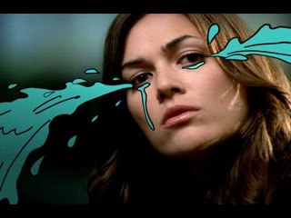 The redesigned Batch Paint module was used in the Stop Me video. An illustrator designed style frames of the cartoon tears. With the Batch Flame tool, Szumsk created his own animation cycles and revised others easily.