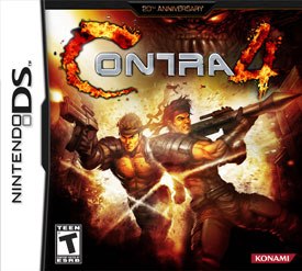Two decades and two sequels later, there is an official fourth installment of the Contra series: Contra 4. This sequel has kept true to its roots as a 2D sidescrolling, platforming shooter. All Contra 4 images © Konami.