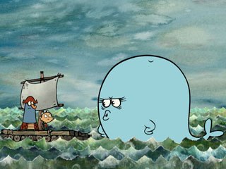 The story of how Flapjack and Bubbie come to know Captain K'nuckles is not fully revealed in the series. Thurop is waiting for the long-form version to dramatize the backstory.