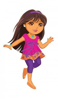 Dora gets a tween make-over. © Nickelodeon.