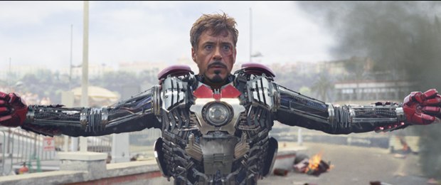 The final Mark V Iron Man model contained thousands of individually modeled and textured components and MoCap was used to block out his fighting performance.