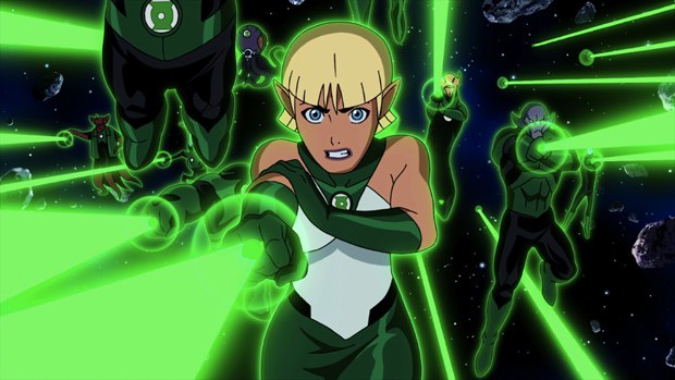 Newcomer Arisia has to step up when thrust into her first mission with the Green Lantern Corps.