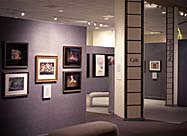 A gallery within the museum. Photo courtesy of and © The International Museum of Cartoon Art.