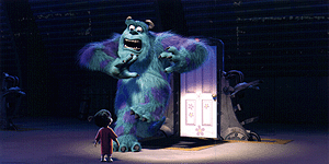 In the case of Sulley, two legs are better than eight in the eyes of the animators.