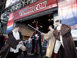There's never a shortage of Jedi knights at New York Comic Con, and this year was no different. Courtesy of New York Comic Con.