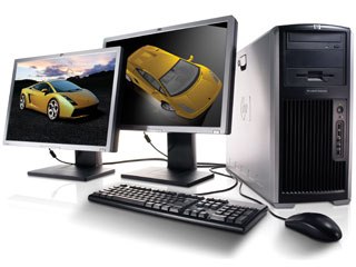 The xw8600 is back with a performance boost, which does make a difference. Screen image courtesy of Autodesk Inc. © 2002-2007. All rights reserved.