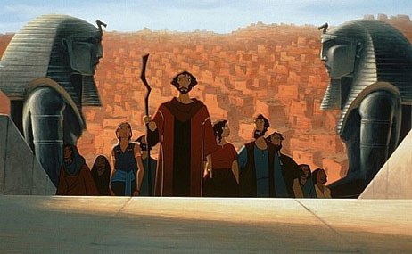 DreamWorks made its first foray into animation with a religious story, The Prince of Egypt. © DreamWorks Animation.