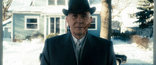 The greatest challenge for Gradient Effects was digitally enhancing Frank Langella's face in 144 shots, which involved MoCap, witness cameras and a toolset comprised of Moviemento and proprietary software. All images © Warner Bros.
