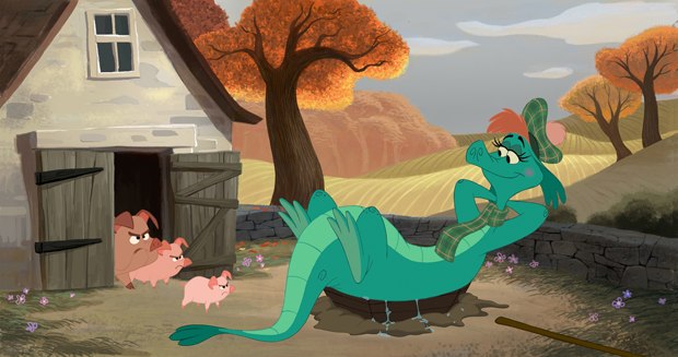 This poetic tale has Nessie in search of a new home. All images © Disney Enterprises, Inc. All Rights Reserved.