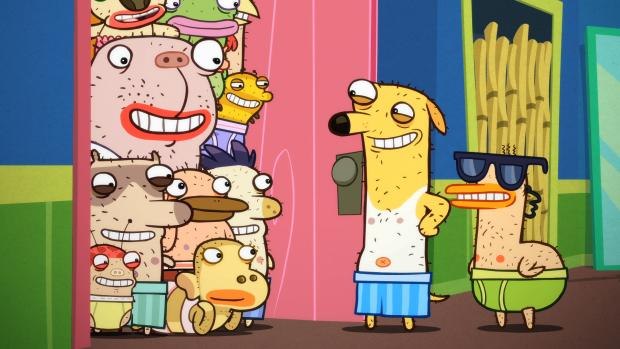 Cartoon Tv Sitcom Nude - 9 Story Entertainment Announces Sales for ' Almost Naked Animals' |  Animation World Network