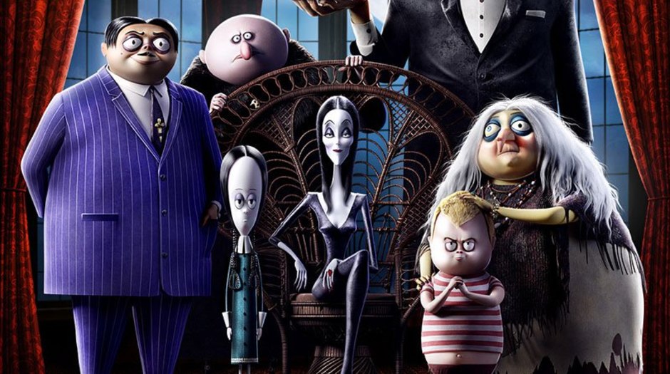 940px x 525px - First Look: MGM Unveils New Poster for 'The Addams Family' | Animation  World Network