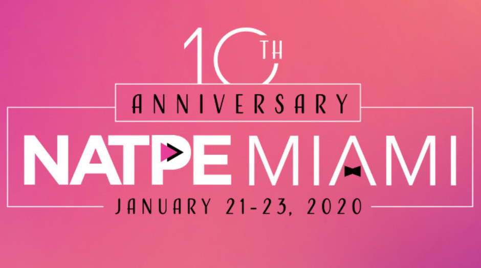 NATPE Miami Marketplace and Conference January 2123, 2020 Animation