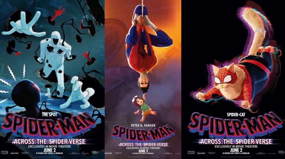 Spider-Man: Across the Spider-Verse Reveals Character Posters for The Spot,  Spider-Cat and More