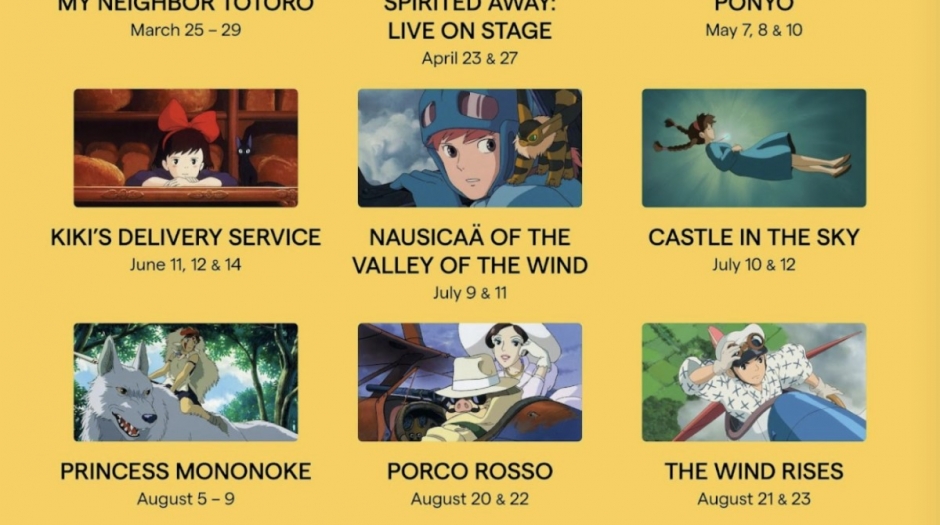 Studio Ghibli Fest Announces 2023 Slate Animation World Network