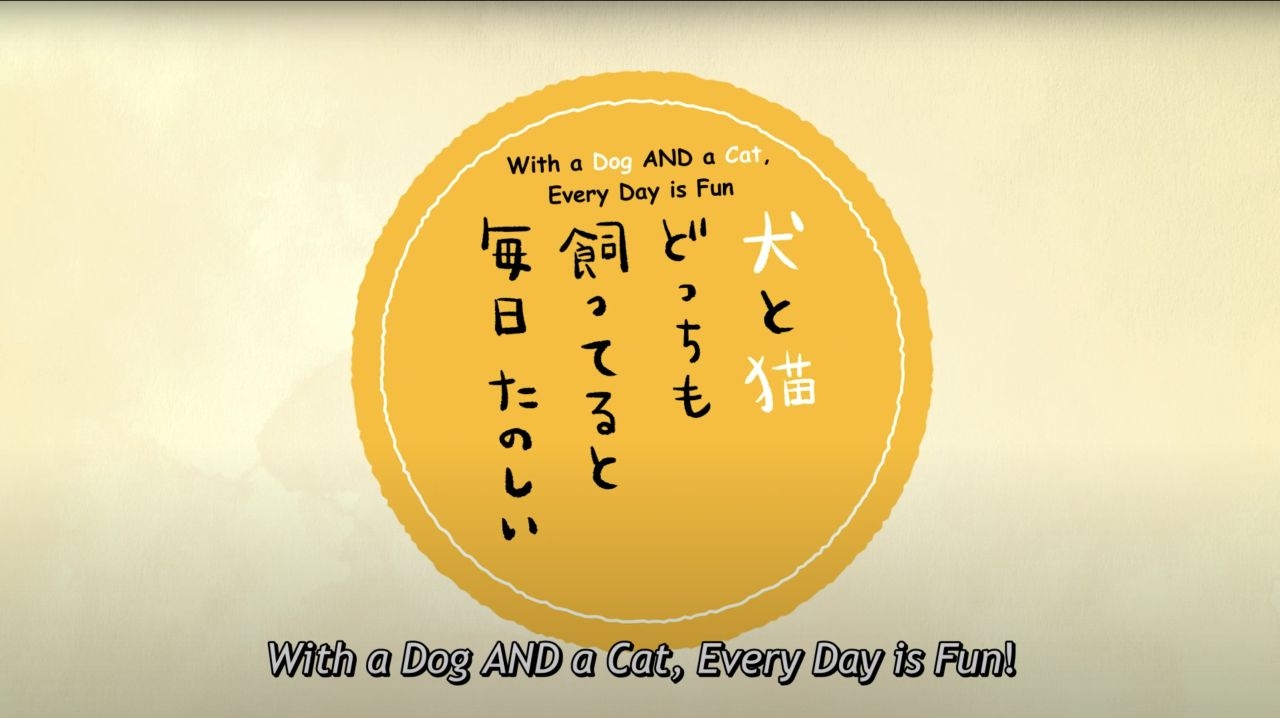 Watch With a Dog AND a Cat, Every Day is Fun - Crunchyroll